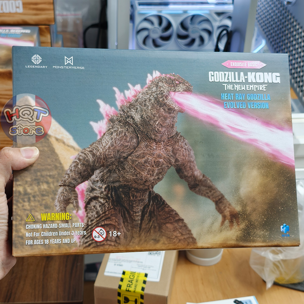 Mô hình Godzilla Evolved 2.0 Translucent HIYA Exquisite Basic Action Figure