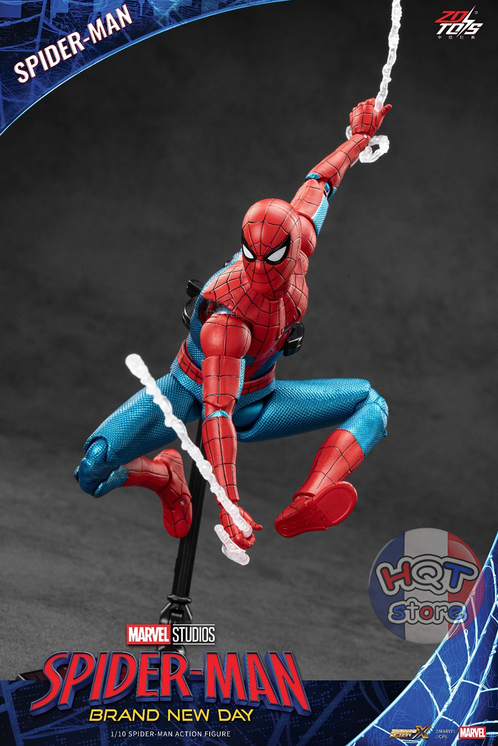Mô hình Người Nhện Spider Man Brand New Day ZD Toys 1/10