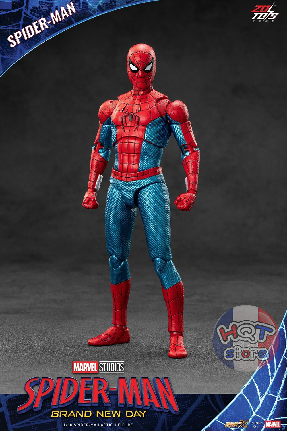Mô hình Người Nhện Spider Man Brand New Day ZD Toys 1/10