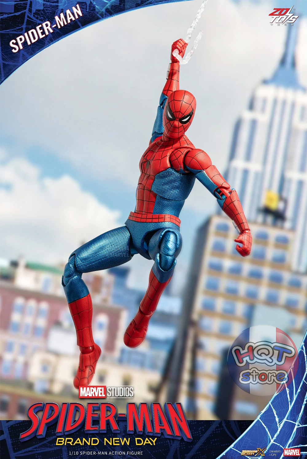Mô hình Người Nhện Spider Man Brand New Day ZD Toys 1/10
