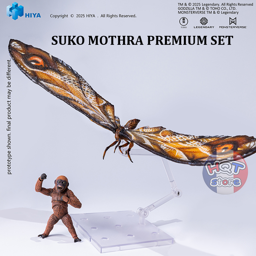 Mô hình Suko Mothra Premium Set Hiya Toys Godzilla x Kong