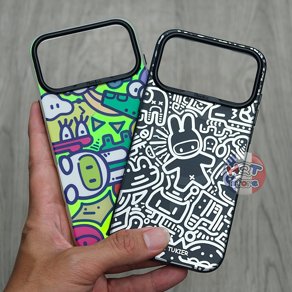 Ốp Benks x Tukier Collab lllustration iPhone 18 Pro Max / Pro / 17