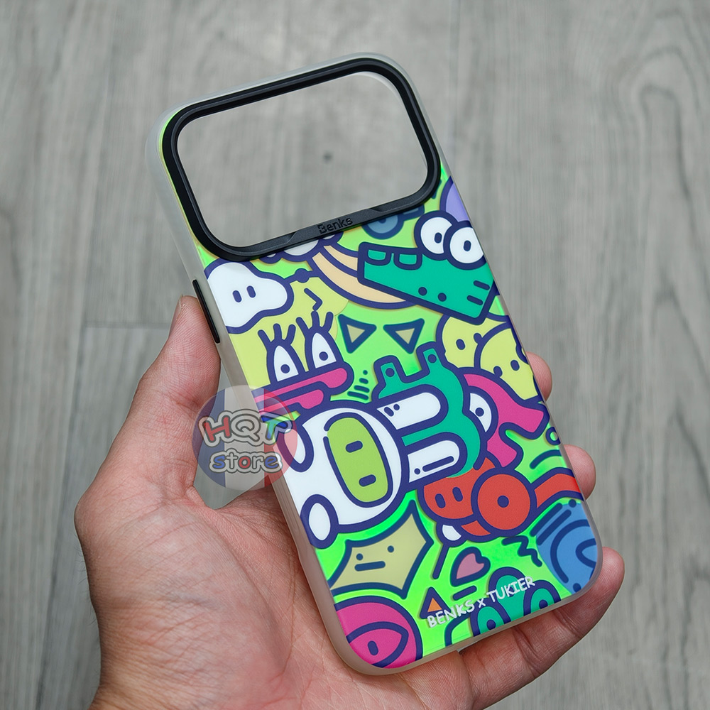 Ốp Benks x Tukier Collab lllustration iPhone 18 Pro Max / Pro / 17