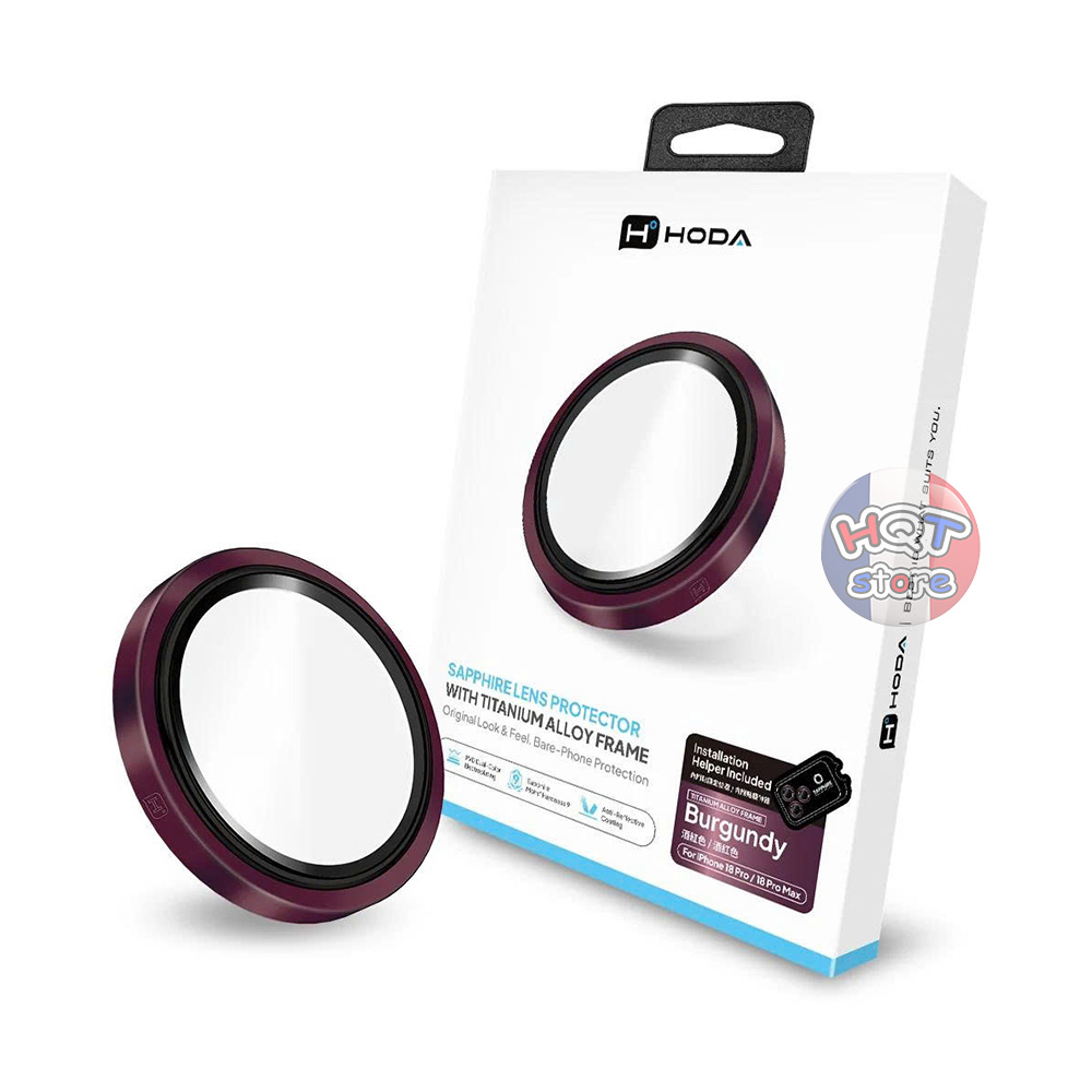 Ốp Camera Hoda Sapphire NEW VERSION iPhone 18 Pro Max