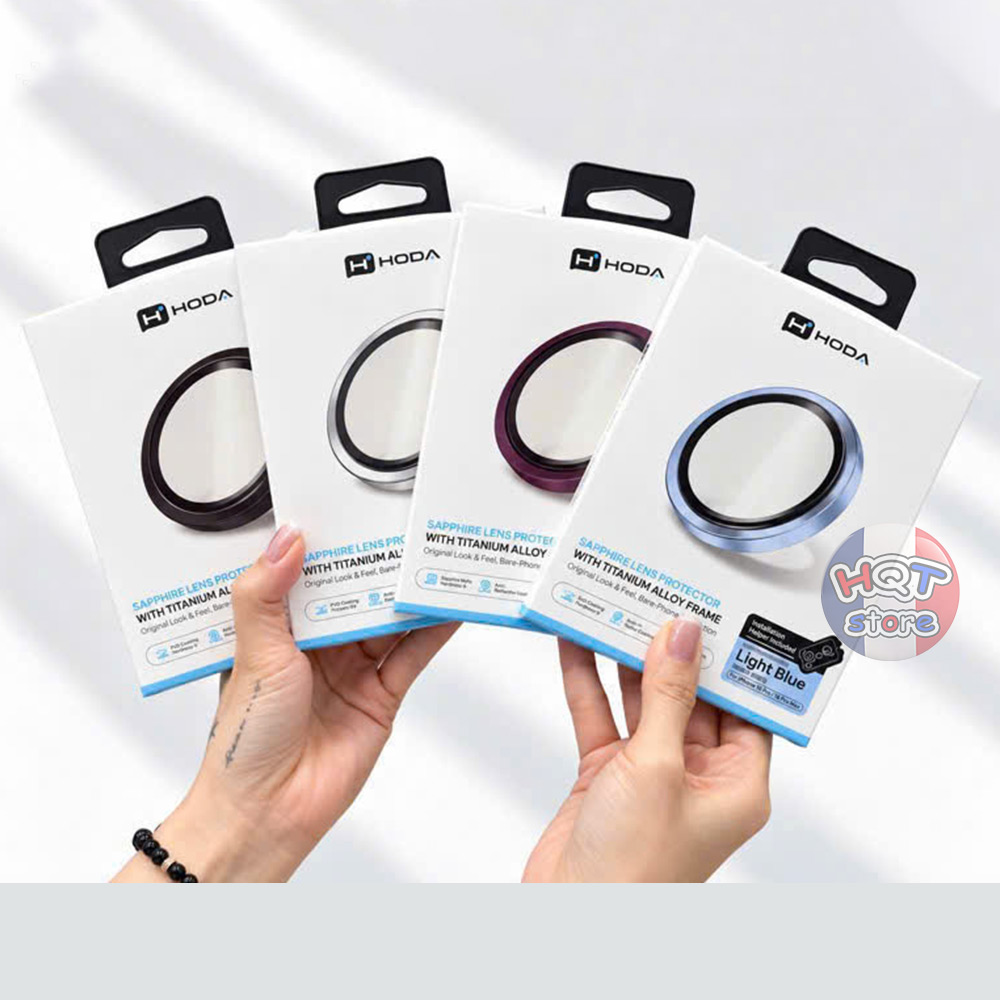 Ốp Camera Hoda Sapphire NEW VERSION iPhone 18 Pro Max