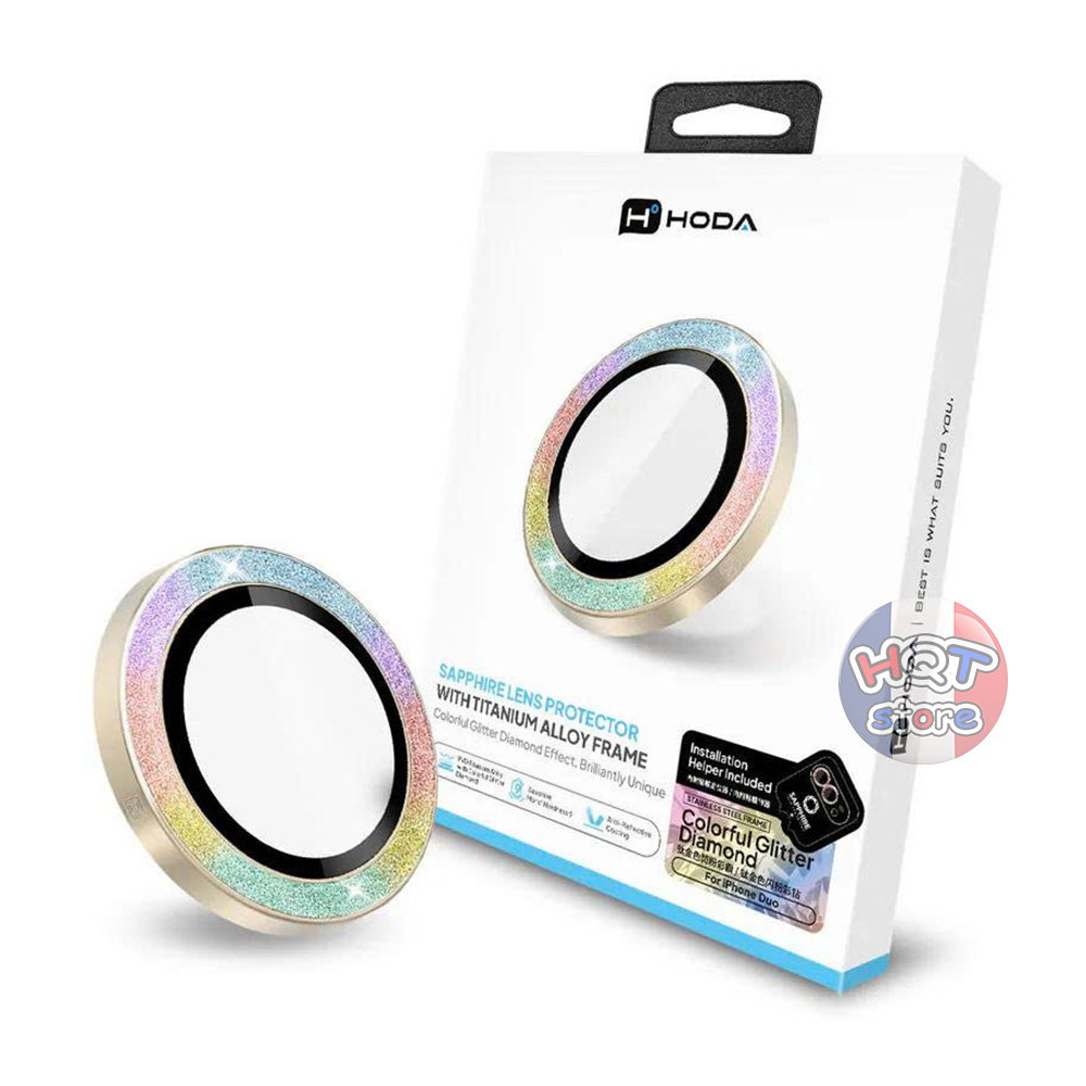 Ốp Camera Hoda Sapphire NEW VERSION iPhone Duo