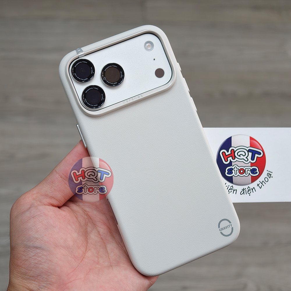 Ốp da Defense Zero-G Air Leather Case iPhone 18 Pro Max / 17