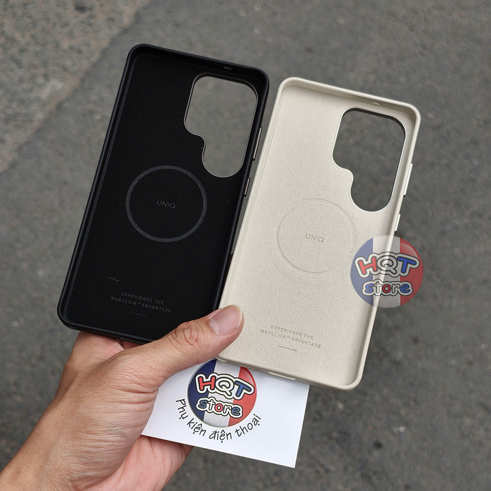 Ốp Da UNIQ Lyden Samsung S26 Ultra Leather Case