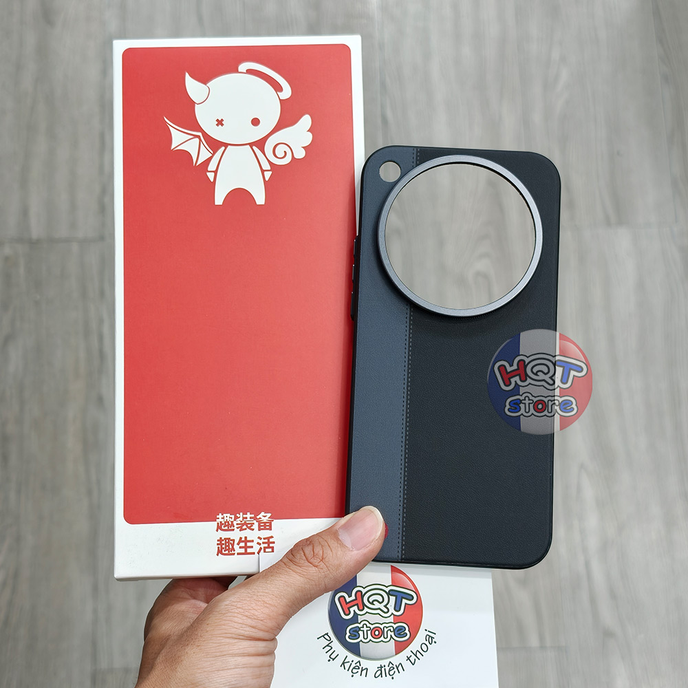 Ốp Fun Gear Nappa Magnetic Xiaomi 17 Ultra xoay camera