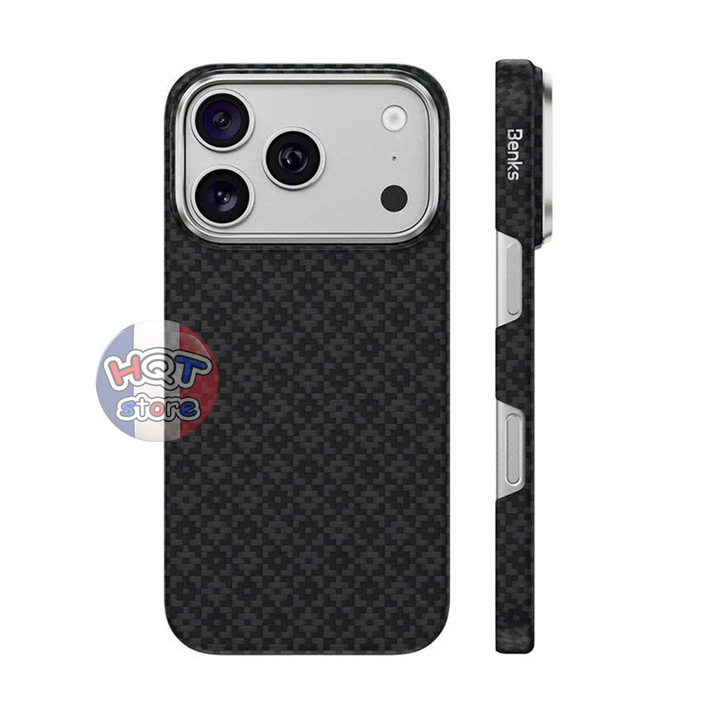 Ốp Kevlar Benks ArmorGrid Air (Armorkeys) iPhone 18 Pro Max 17