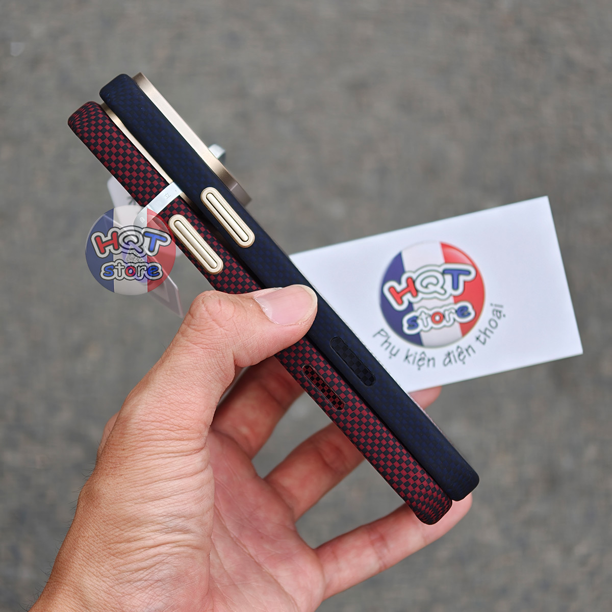 Ốp Lưng Aramid Defense 10K Horses XiaoJi iPhone 17 Pro Max / 17 Pro