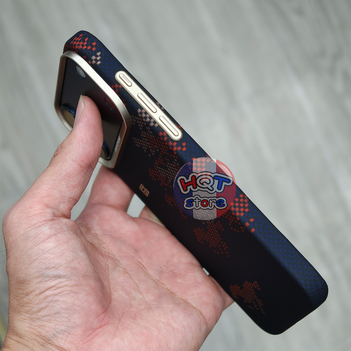 Ốp Lưng Aramid Defense 10K Horses XiaoJi iPhone 17 Pro Max / 17 Pro