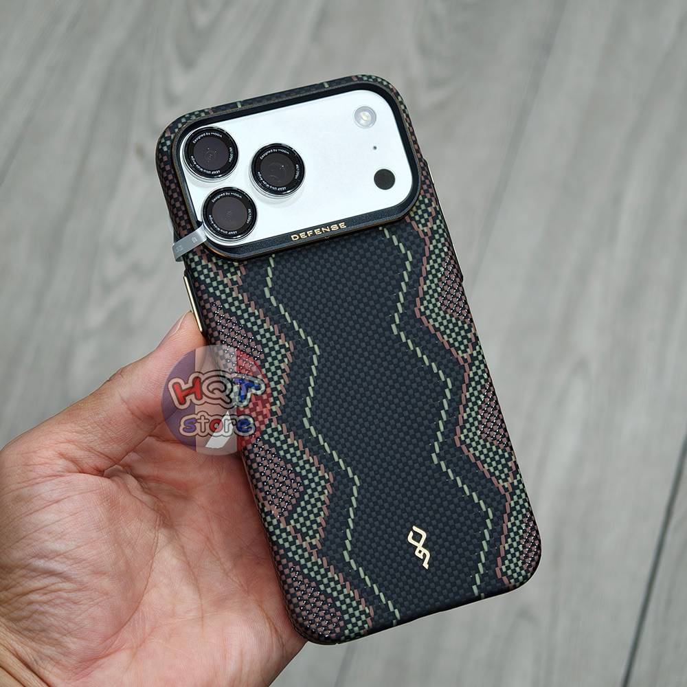 Ốp lưng Aramid Defense Snake Scepter cho iPhone 17 Pro Max / 17 Pro
