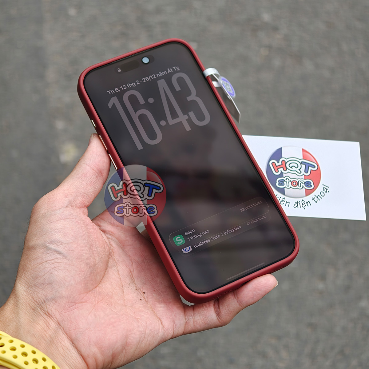 Ốp Lưng Aramid Defense Wanjiang Red Pro iPhone 17 Pro Max / 17 Pro