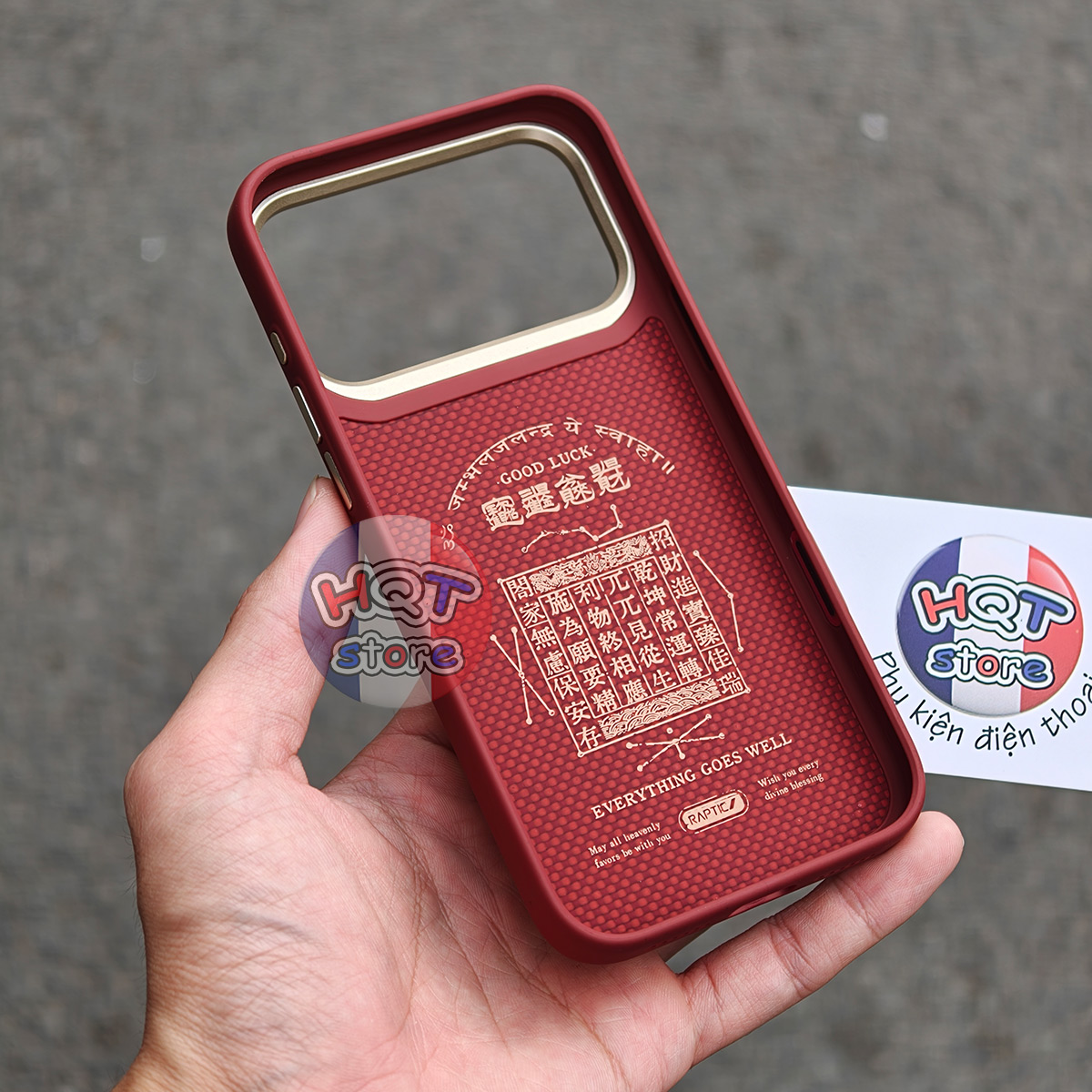 Ốp lưng full Raptic Aramid Dual Fortune Case IPhone 17 Pro Max / 17Pro