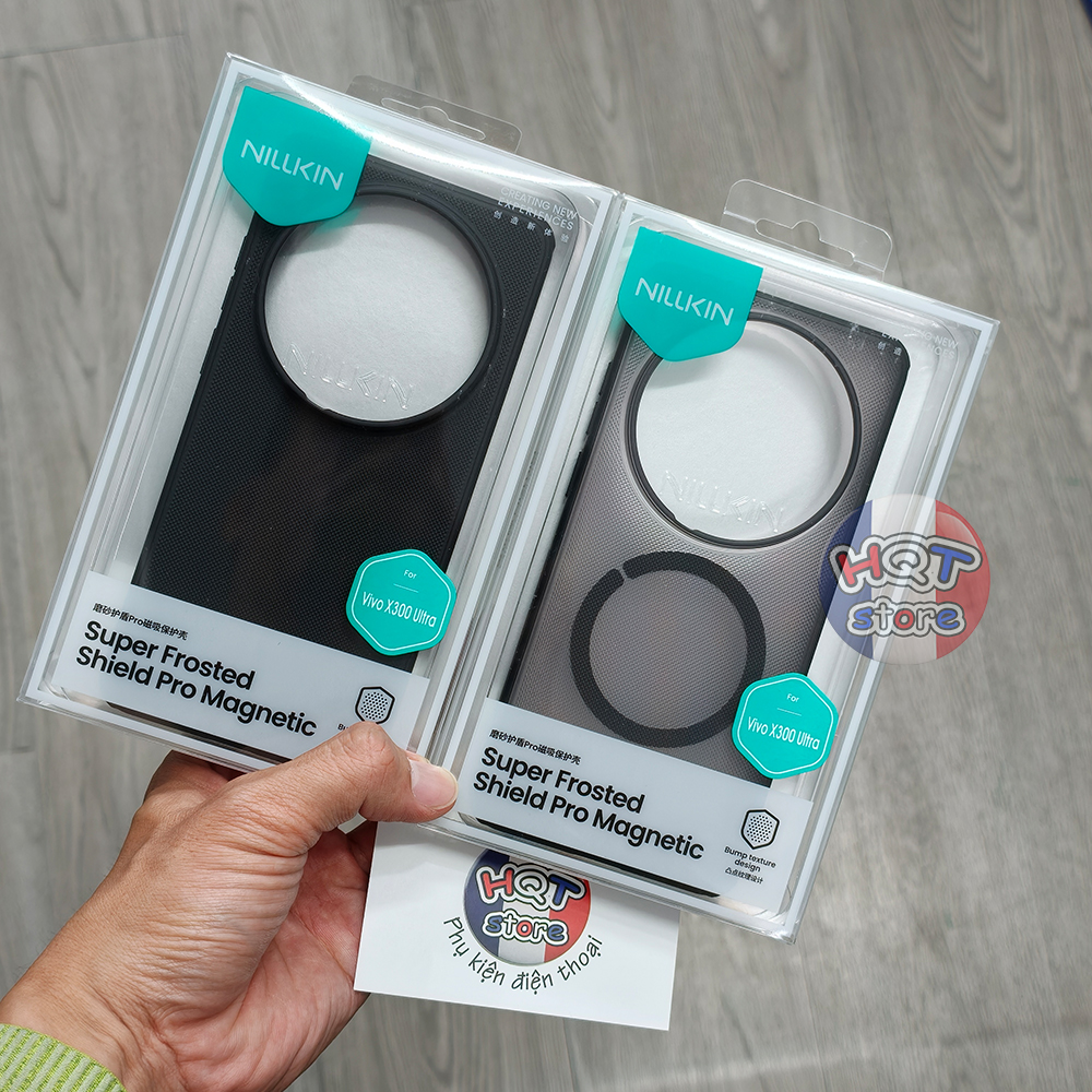 Ốp lưng Nillkin Frosted Shield Pro Magnetic cho Vivo X300 Ultra