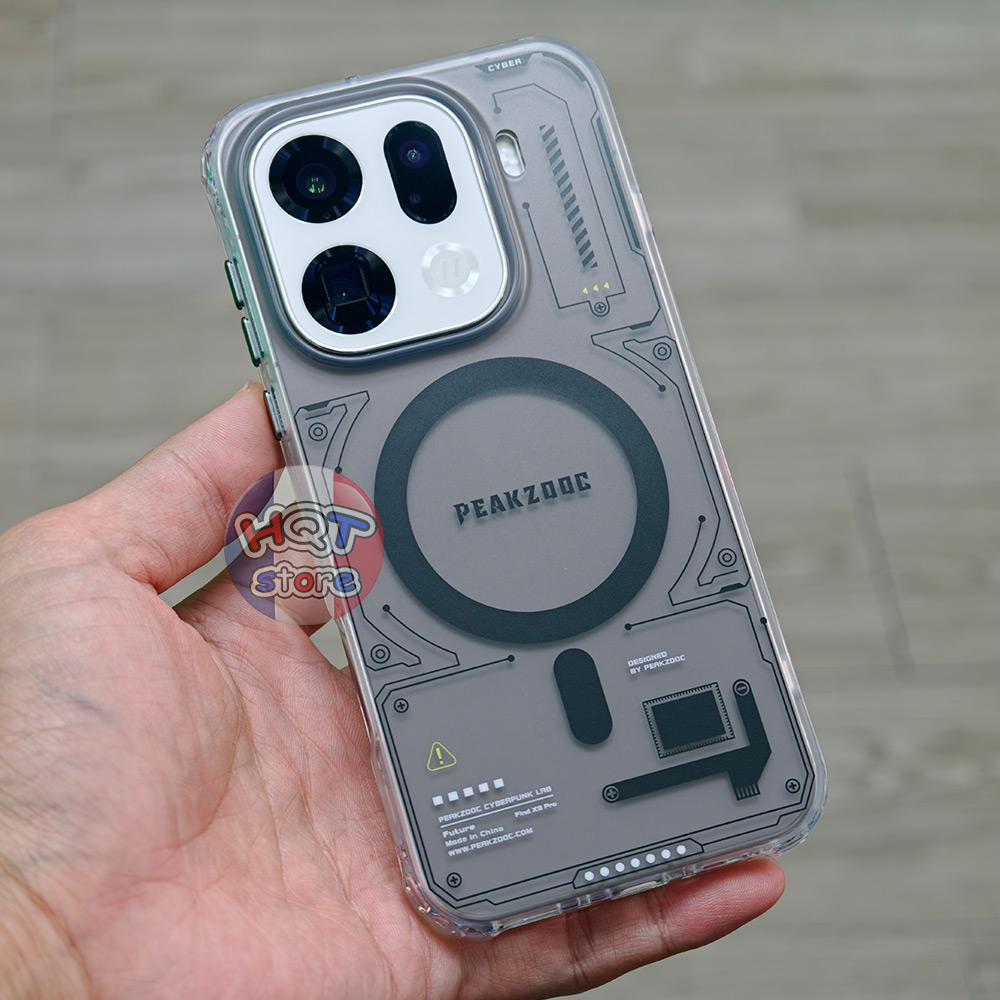 Ốp Lưng Peakzooc Neuron Series cho Oppo X9 Ultra / X9 Pro