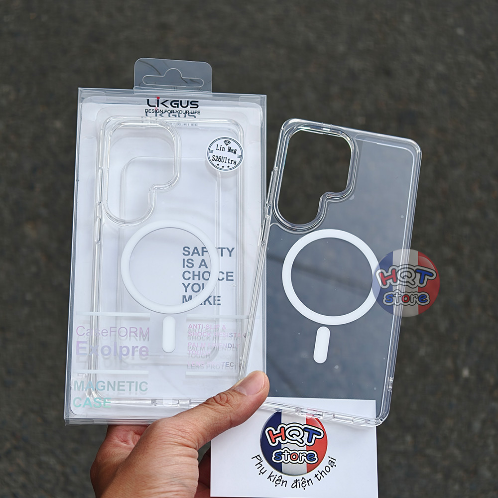 Ốp lưng trong Likgus Lin Mag Samsung S26 Ultra / S26 Plus / S26