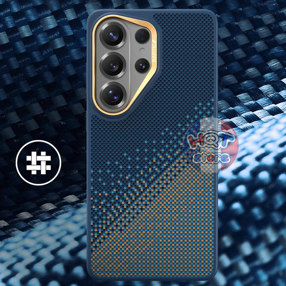 Ốp Raptic Aramid Dual Samsung S26 Ultra chống sốc full viền