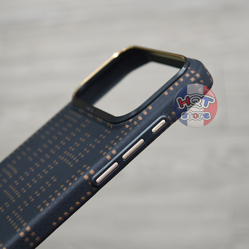 Ốp lưng Raptic Aramid Skin Grid Valor cho iPhone 18 Pro Max / 17