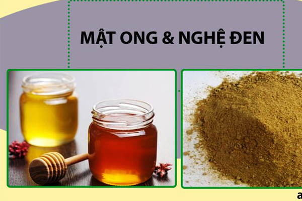 Nghệ đen và mật ong
