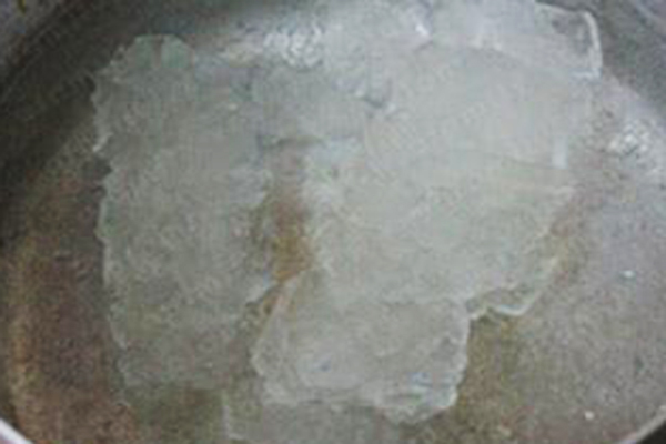 Mủ trôm sau khi ngâm