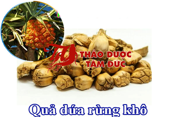 Quả dứa rừng khô