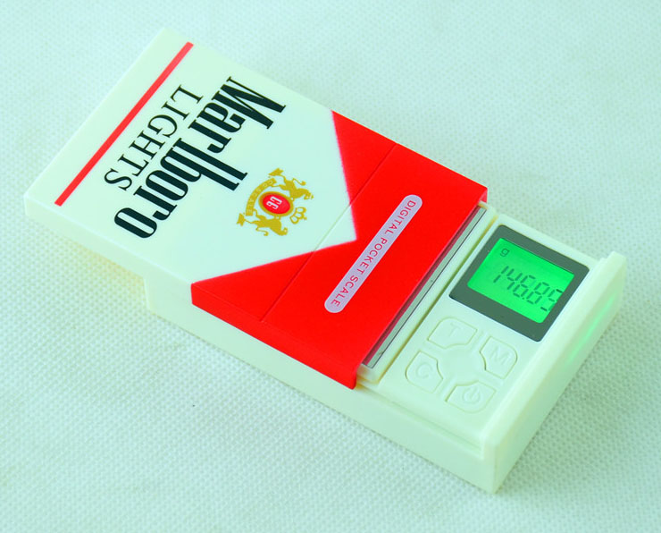 Cân tiểu ly hình bao thuốc Marlboro