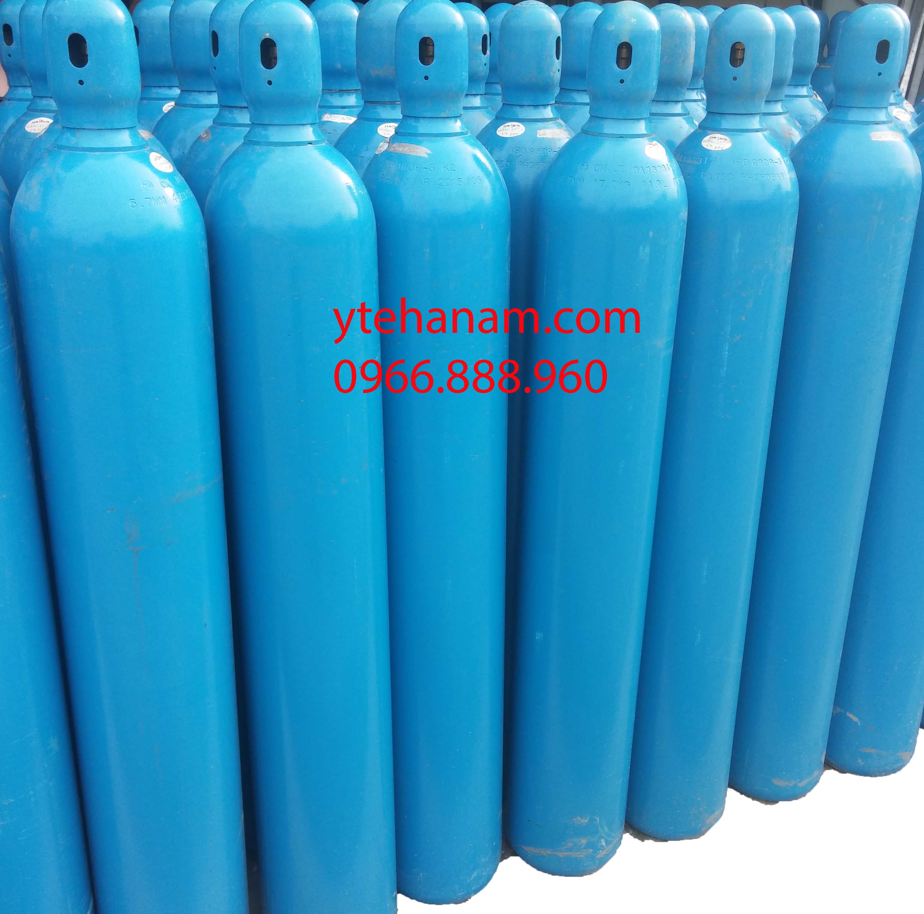 bình khí oxy 40 lít