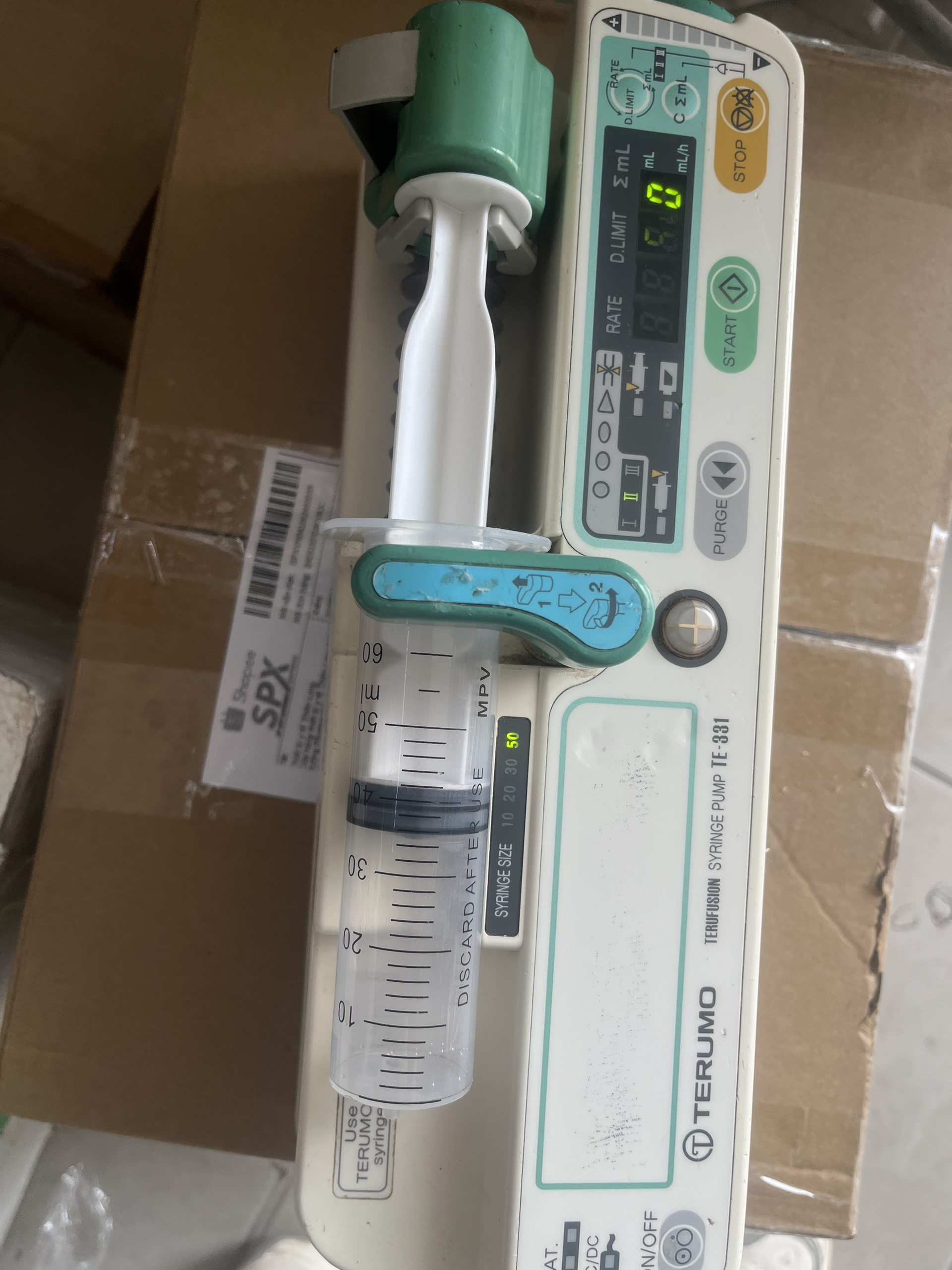 cho thuê bơm tiêm điện