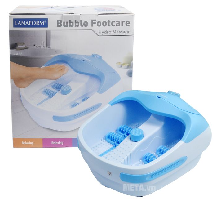 Bồn ngâm Massage chân Lanaform Bubble Footcare LA110412