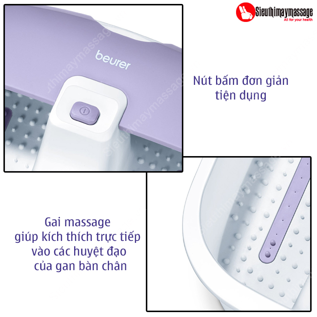 Bồn ngâm châm Beurer FB12