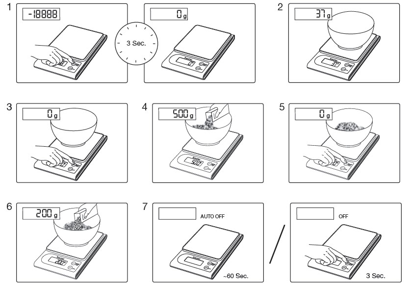 Cân nhà bếp điện tử Beurer KS22