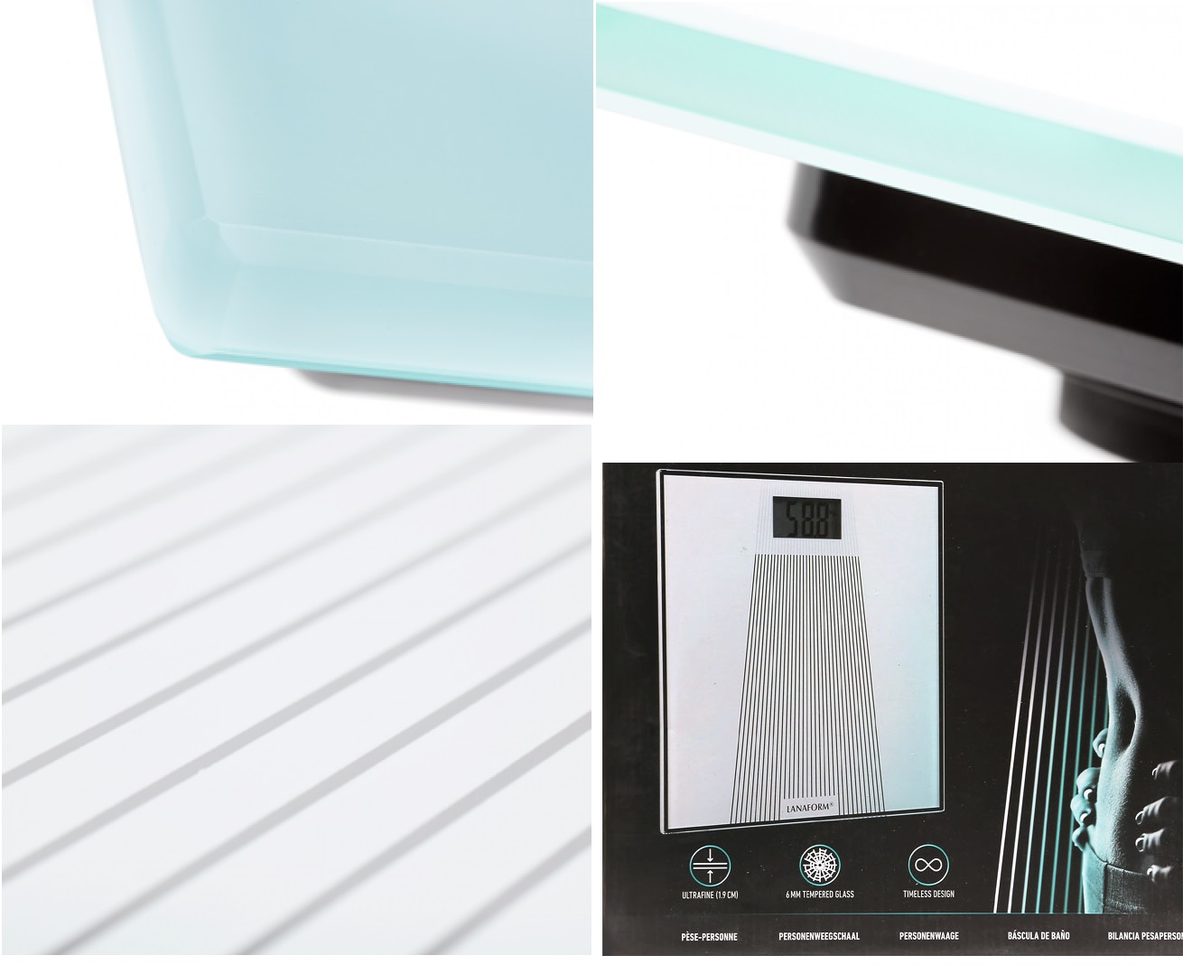 Cân sức khỏe điện tử Lanaform PSD 100