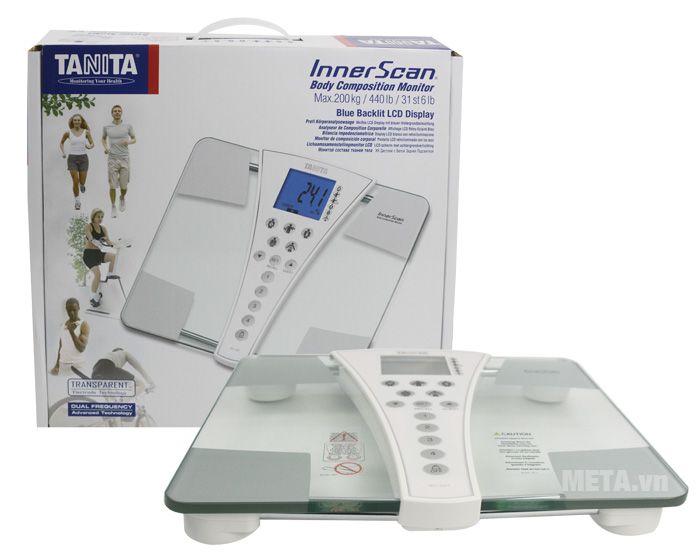 Cân sức khỏe và phân tích cơ thể Tanita BC-587