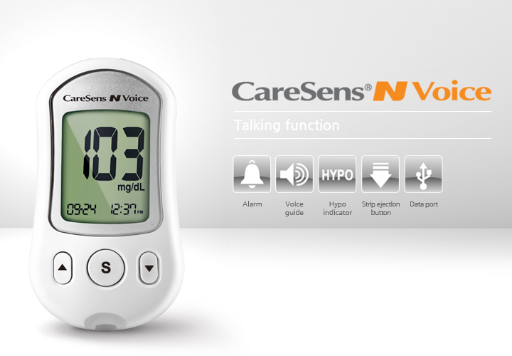 Máy đo đường huyết Care Sens N voice