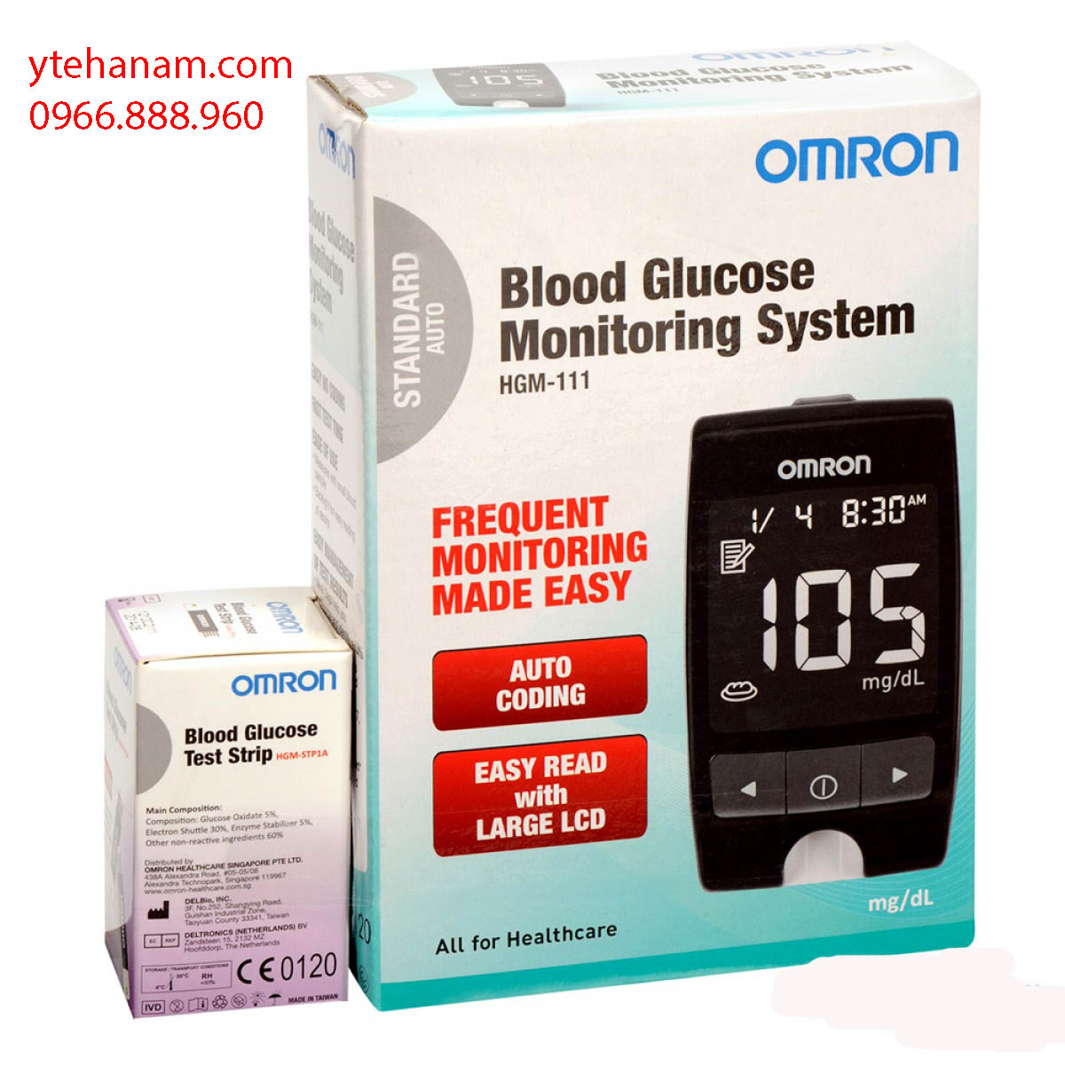 Máy đo đường huyết Omron HGM-111