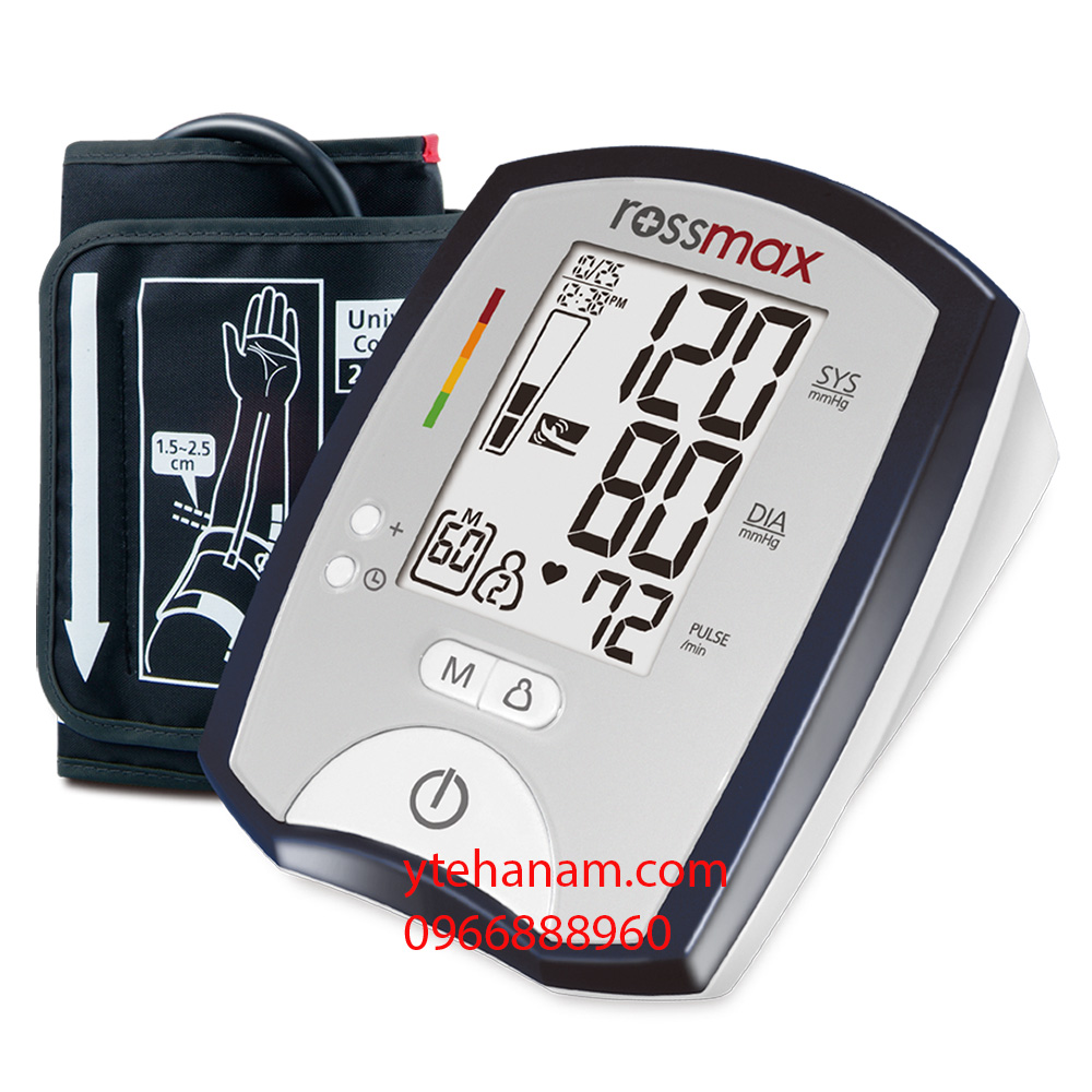 Máy đo huyết áp điện tử bắp tay Rossmax MJ-701