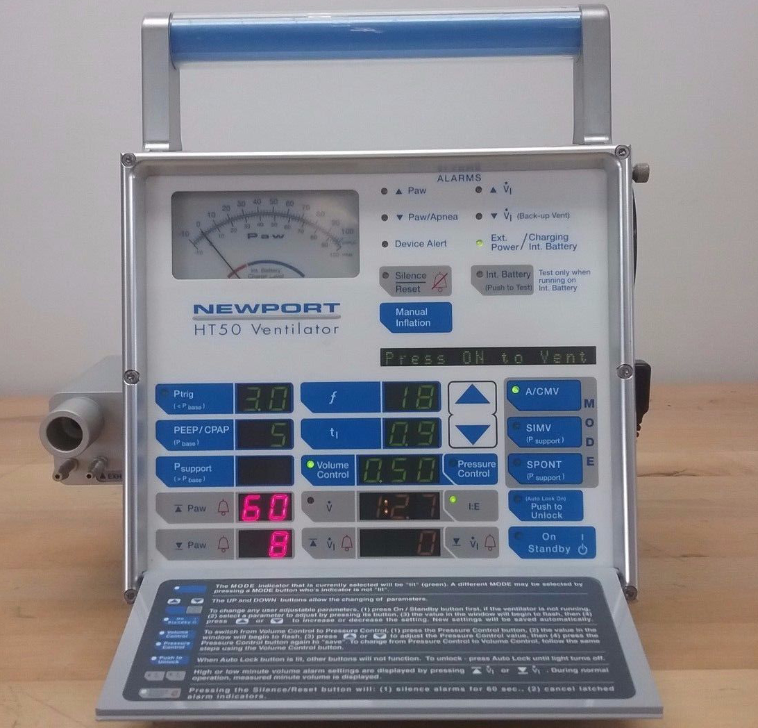 máy thở sách tay ht50