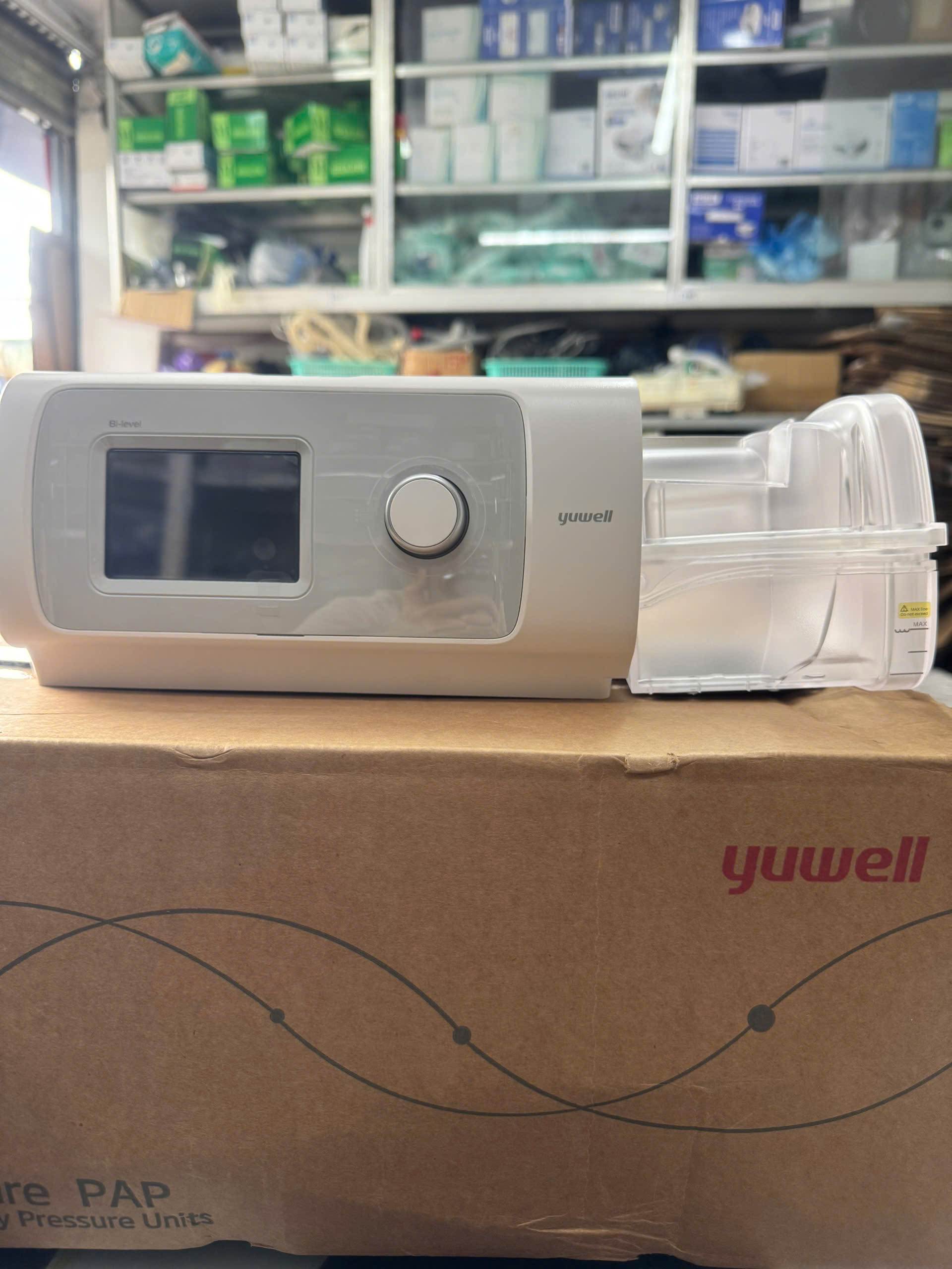 máy trợ thở 2 chiều yuwell yh830