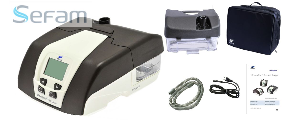 Máy trợ thở SEFAM DREAMSTAR AUTO EVOLVE-sản xuất tại Pháp