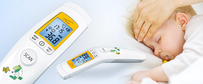 Nhiệt kế điện tử đo trán Beurer JFT90