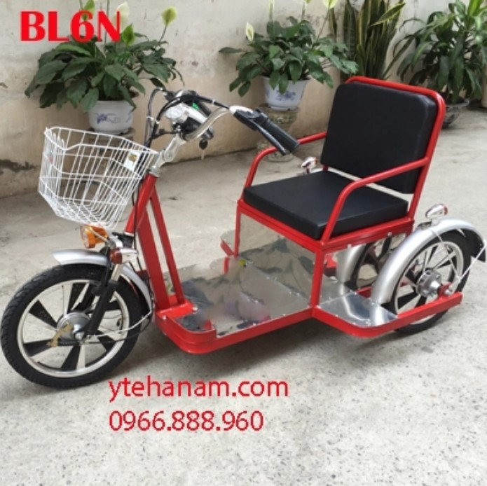 Xe điện ba bánh B16N có thiết kế gọn, nhẹ