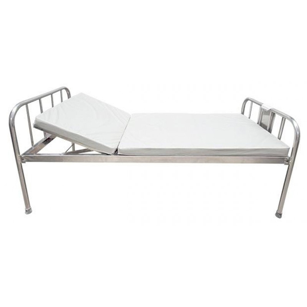 Giường bệnh nhân INOX giát hộp nâng đầu khiến việc chăm sóc bệnh nhân trở nên dễ dàng hơn