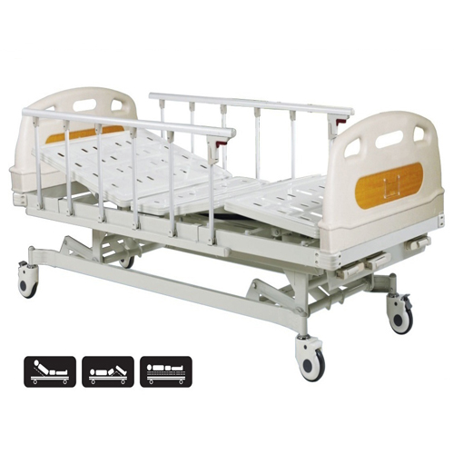 Giường Bệnh 3 Tay Quay GB-3 gồm phần khung được làm từ chất liệu cao cấp