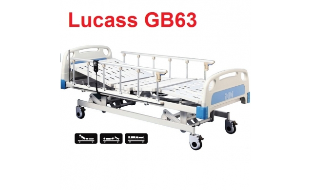 Giường điện Lucass GB-63 được các bệnh viện tin dùng