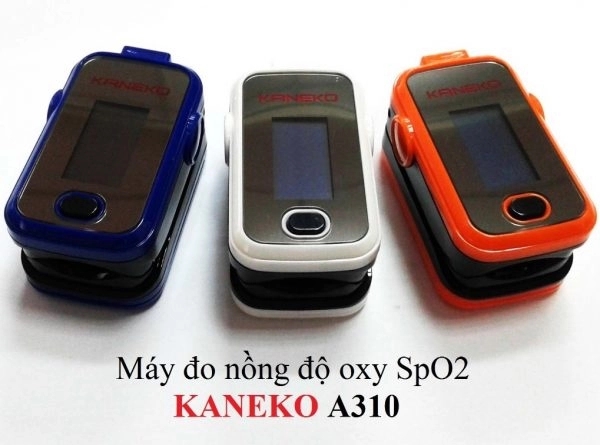 Máy đo nồng độ oxy trong máu Kaneko A310 hiển thị kết quả chỉ sau 1 - 2 giây