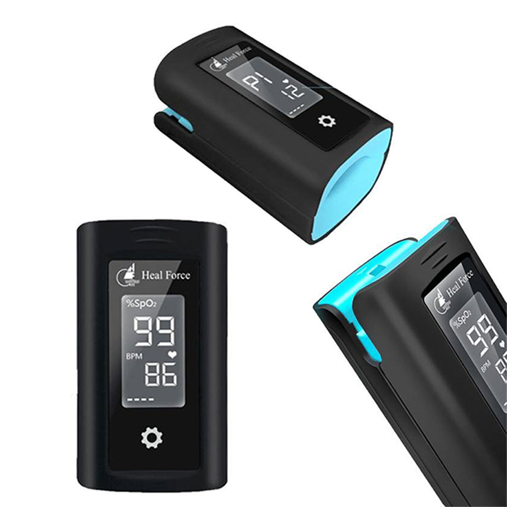 Máy đo nồng độ oxy trong máu SpO2 Heal Force Prince-100A có thời lượng sử dụng lên đến 50 giờ