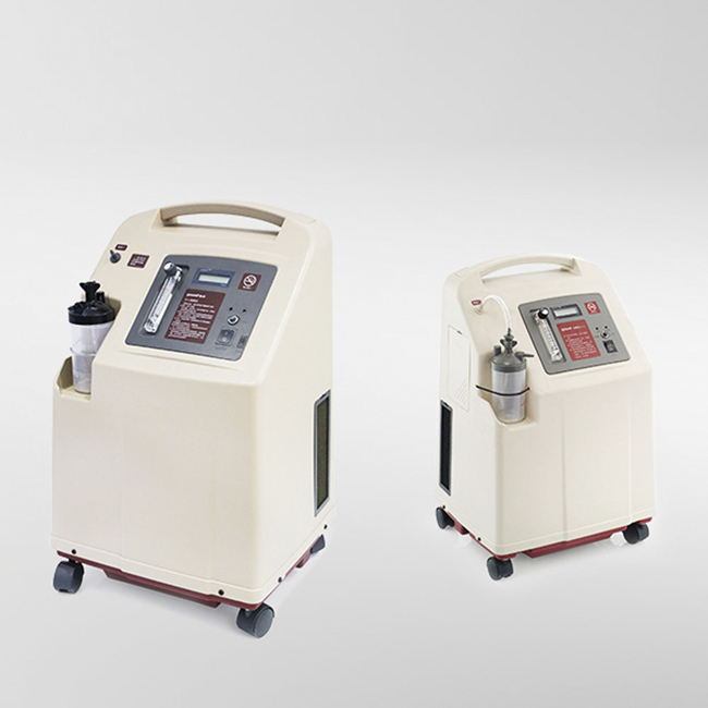 Máy tạo oxy Yuwell 7F-10W gồm 2 đường thở, do đó có thể sử dụng cho 2 bệnh nhân