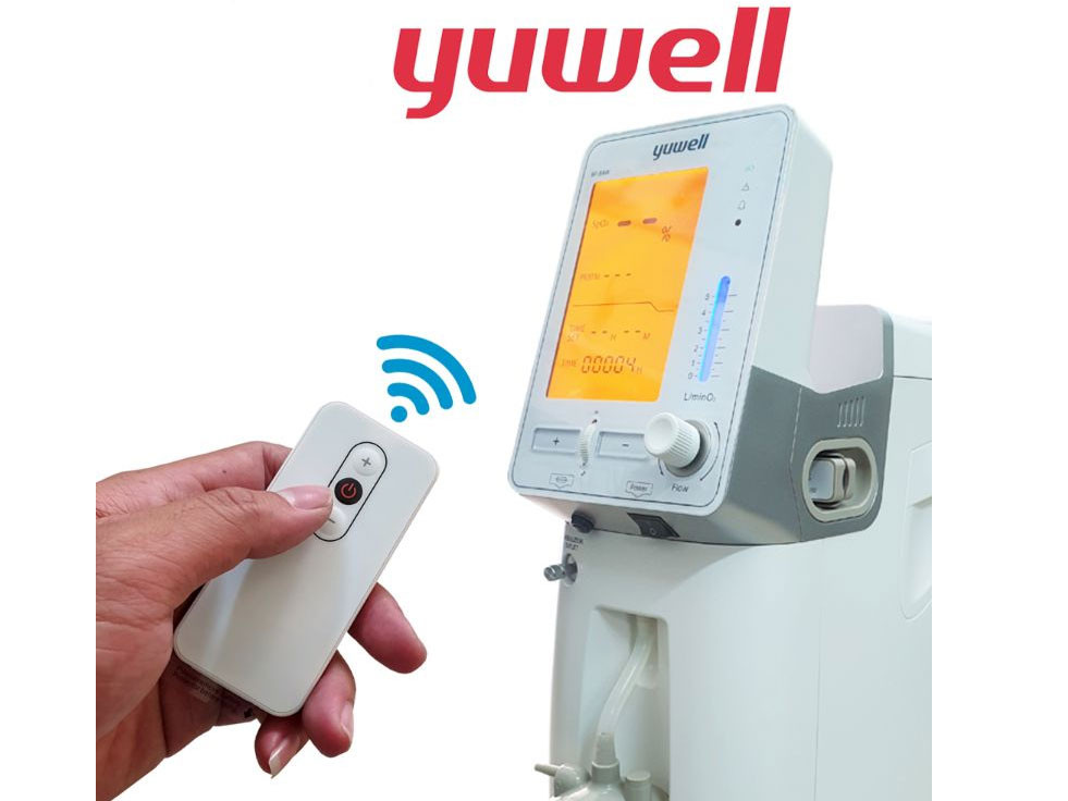 Máy tạo oxy Yuwell 9F-5AW có chế độ bảo hành lên đến 3 năm